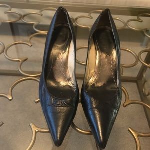 Vintage coach pointy toe shoes